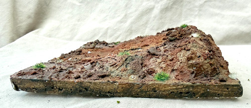 Diorama base muddy slope - muddy,