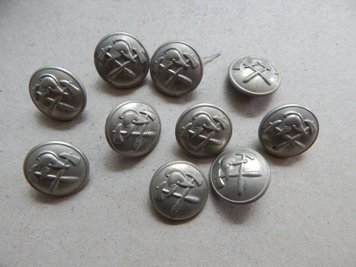 Fire brigade buttons - fire,