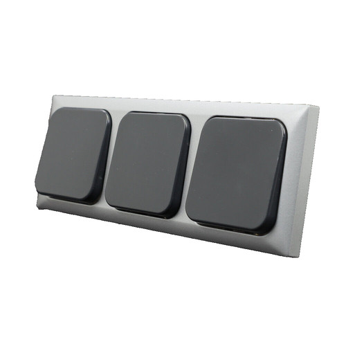 Campervan light switch panel - light,