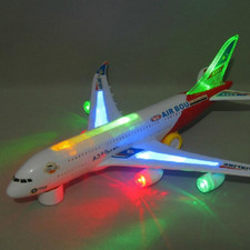 A380 AIRBUS AIRLINES ELECTRIC TOY WITH LIGHTS SOUNDS  AEROPLANE