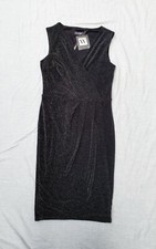 Bhs metallic faux wrap black - ,