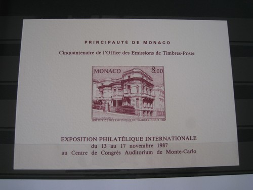 Monaco mnh 1987 - monaco,