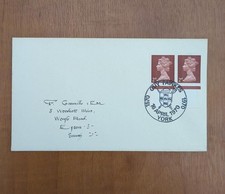 Postmark GUY FAWKES 16th April 1970 YORK
