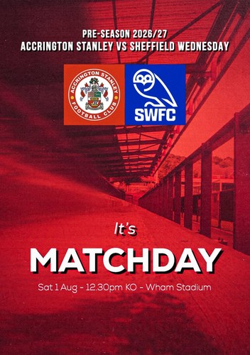 Accrington stanley sheffield - stanley, v
