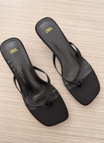 Black kitten heel - black,