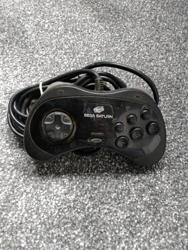 Original black sega saturn - original,