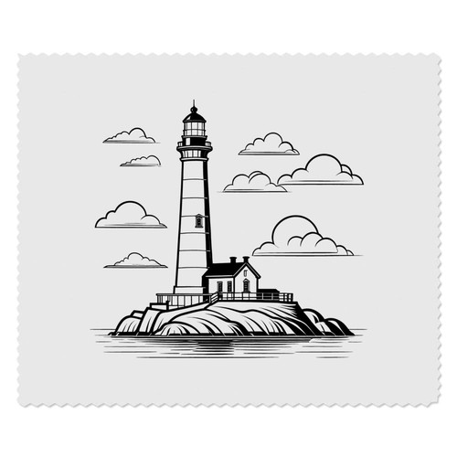 Lighthouse lens cleaning - 'lighthouse',