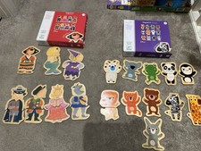 2x DJECO Magnetic Puzzles