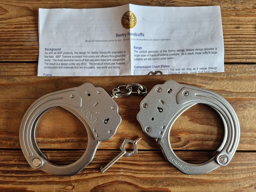 Asp sentry chain handcuffs - sentry,