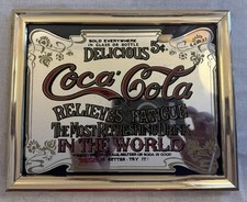 Coca Cola Vintage 70's Mirror
