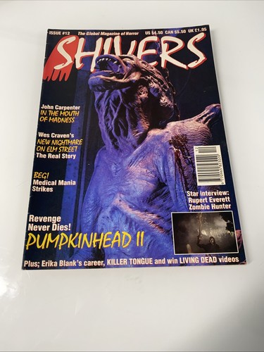 Magazine shivers horror - magazine,