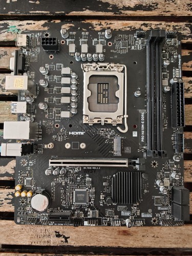 Msi pro h610m ddr4 lga - lga, 1700