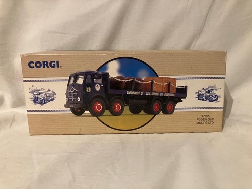 Corgi foden flatbed truck 50 - flatbed, 1:50