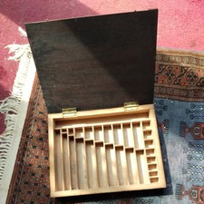 Vintage Wooden Printers Type