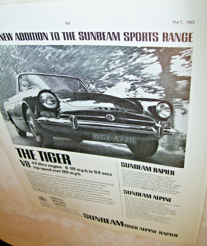 1965 sunbeam tiger - 1965,