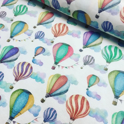 White hot air - hot, print