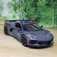 CORVETTE 2021 Police Diecast Model Car 1:36 Scale - Excellent Condition