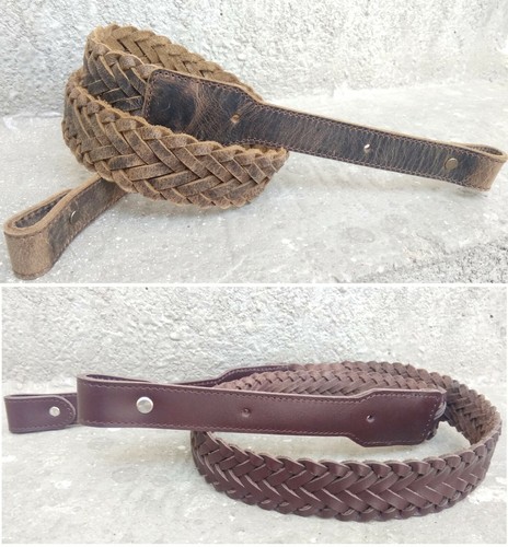 Calyx braided handmade - handmade, leather
