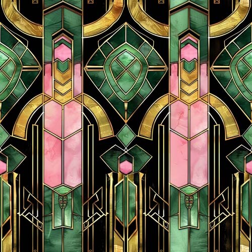 20x green pink pastel art - 20x,