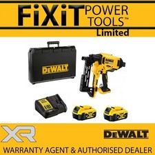 DeWALT DCFS950P2 18v XR Brushless 9 Gauge Fencing Stapler & 2 x 5.0Ah Bat Kit RW