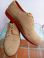 Vintage John Simons Made in USA Men's Walkover "Dirty Buck" Suede Shoes UK6.5