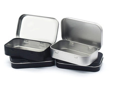 Small Metal Tin Storage