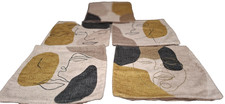 SET OF 5 CHUNKY WEAVE CUSHION
