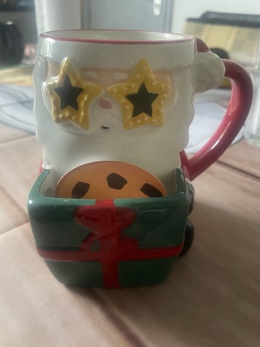Christmas themed coffee mug - christmas,
