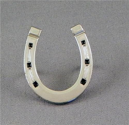 Horseshoe pin badge - ., lucky