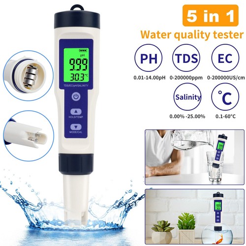 Ph meter salinity - in,
