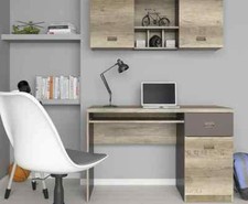 2 Door Grey Oak Cupboard