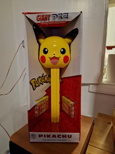 Giant pikachu pez candy - giant,