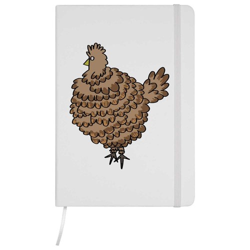 Fluffy chicken a5 ruled - 'fluffy,