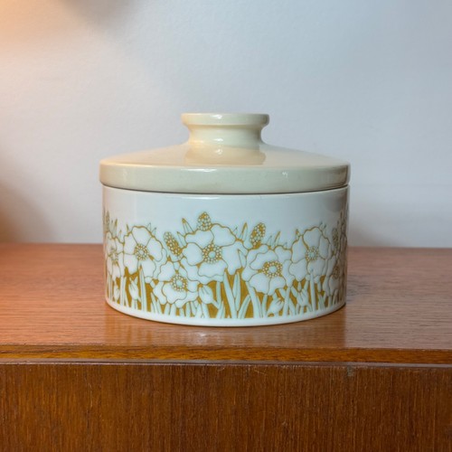 Hornsea fleur butter dish - hornsea,