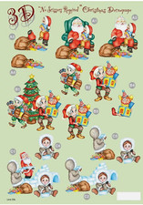 Christmas Fun Santas elves A4