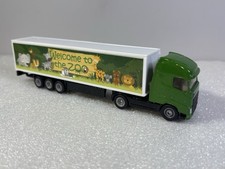 SIKU 1:87  Metal Scale Volvo Truck Trailer 'Welcome To The Zoo' Made in Germany