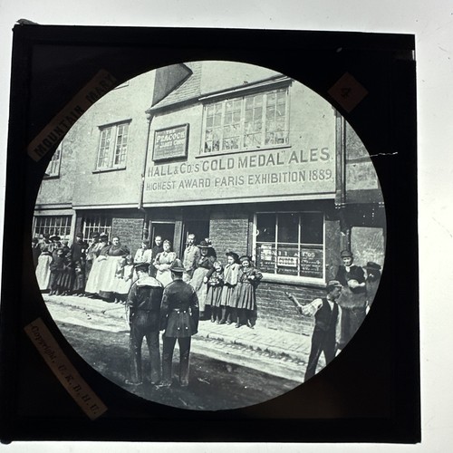 Antique magic lantern - magic, slide