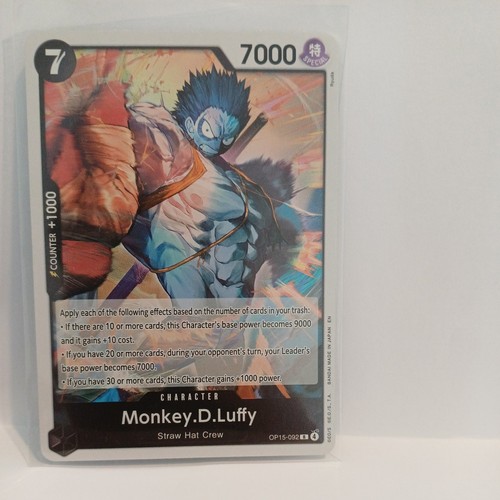 Monkey luffy op15 - monkey.d.luffy, rare