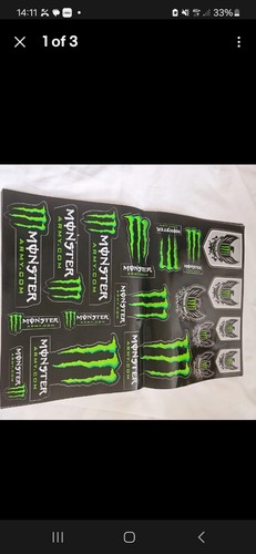 Monster energy drink sticker - monster,