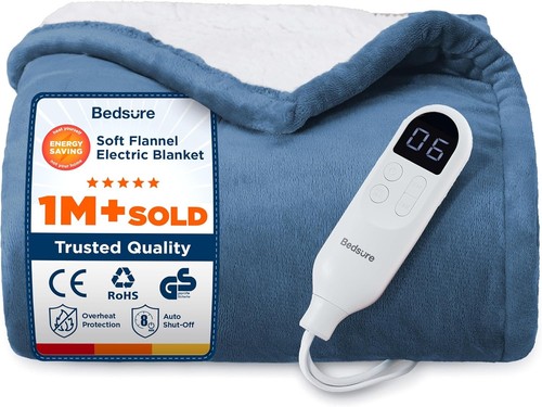 Bedsure electric throw - bedsure,