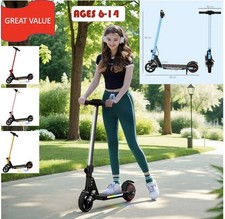 SPORTNOW Folding Electric Scooter w/ LED Lights and Display