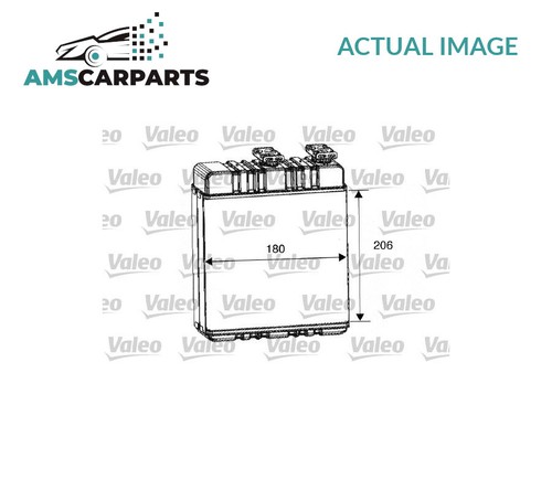 Heater radiator exchanger lhd - heater,
