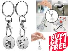 2 Trolley Coin Keyring