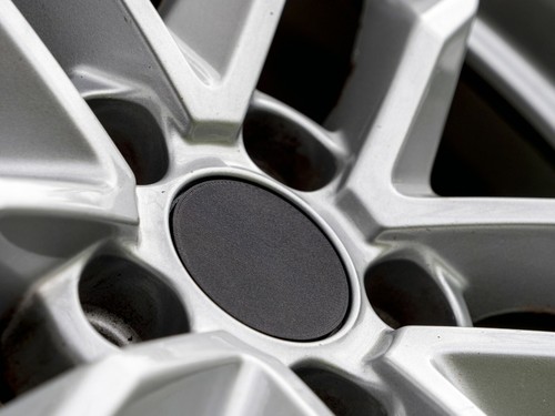 54mm black seat alloy wheel - black,