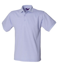 Short Sleeve Heavy Poly/Cotton Pique Polo Shirt Henbury H400