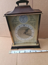 Tempus Fugit Dominion Clock       Mantle Clock For Spares Or Repair 
