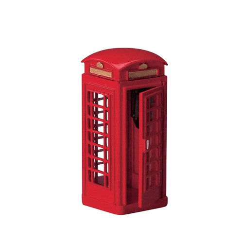 Lemax telephone booth - lemax,