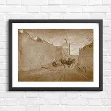 Moroccan City Camel Caravan