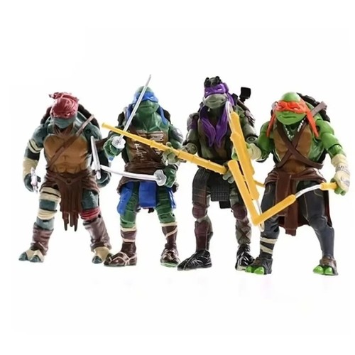 4pcs teenage mutant - mutant, ninja