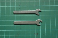 Vintage 1/32 1/24 slot racing car wheel nut spanners, Cox Revell Monogram Atlas